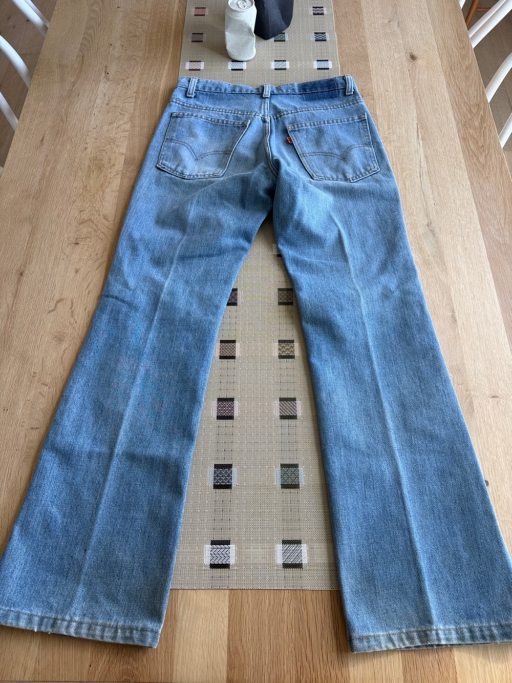 Vintage Levi's 517 Orange Tab Bootcut Jeans